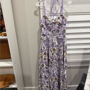 Dress The Population Lavender Maxi Dress